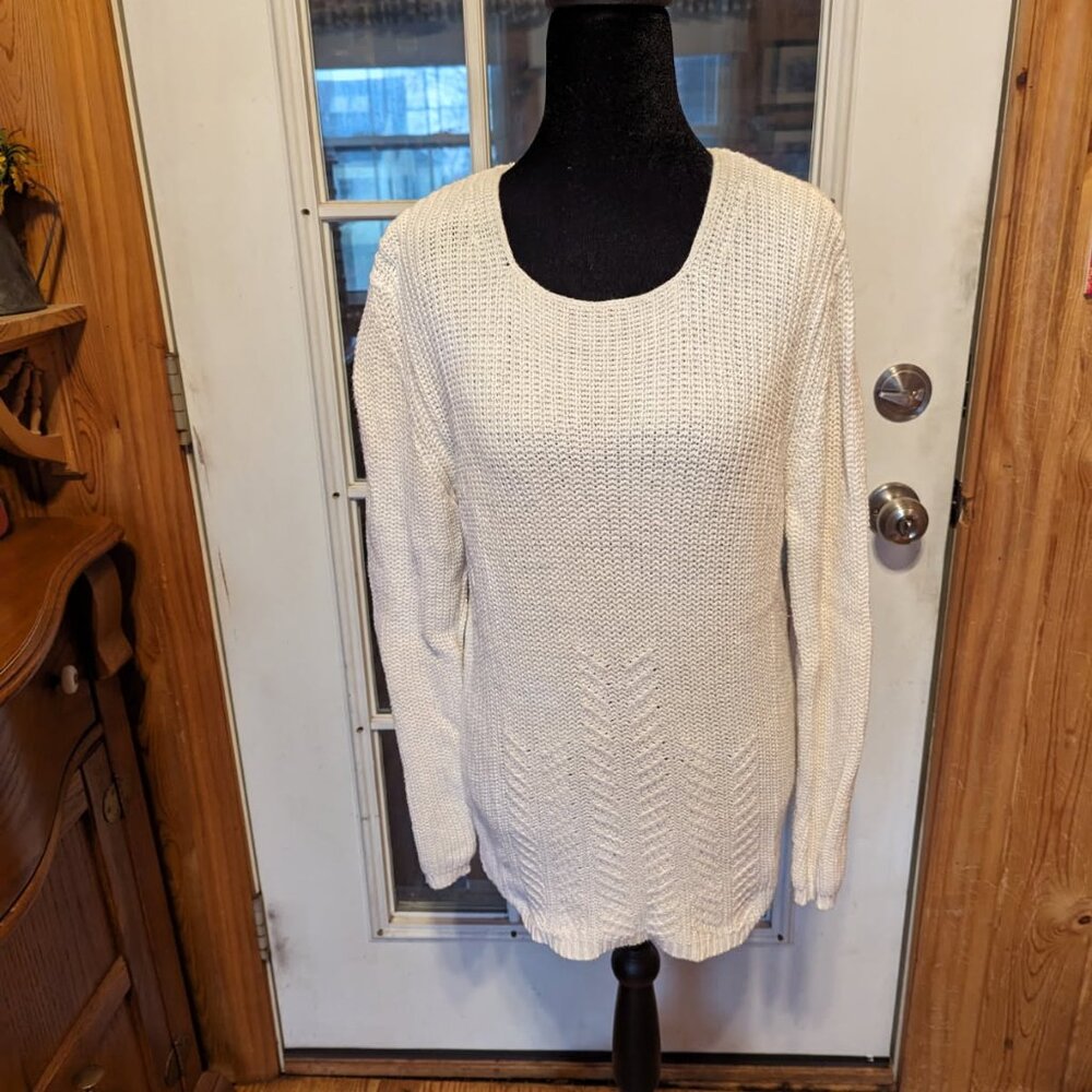 Sweater Kelly Scott Cream color size small